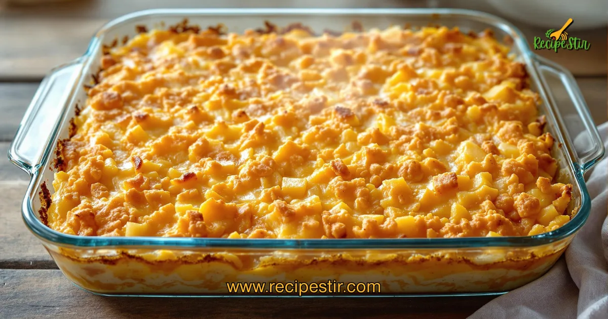 Pineapple Casserole Recipe