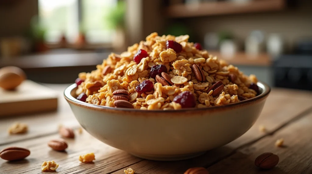 vanilla nut granola recipe