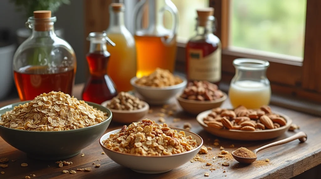 vanilla nut granola recipe