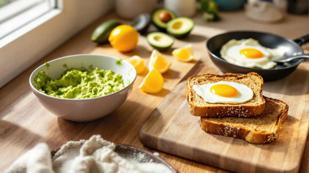 Avocado Toast with Egg Grams of Fiber