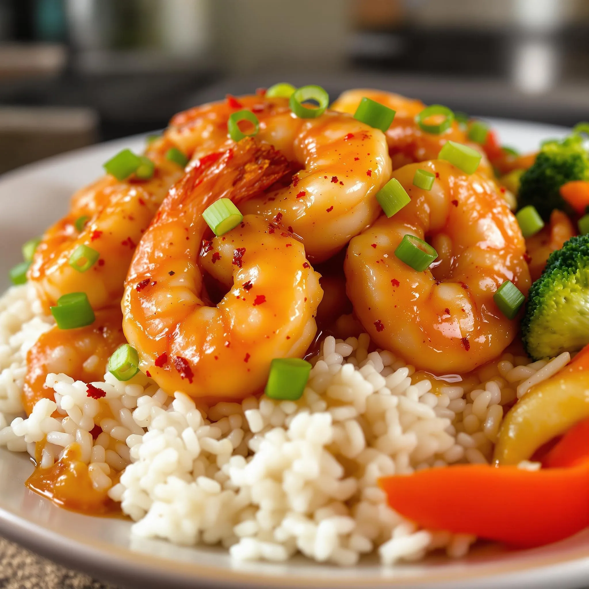 Cooking Honey Garlic Shrimp Stir-Fry Recipe