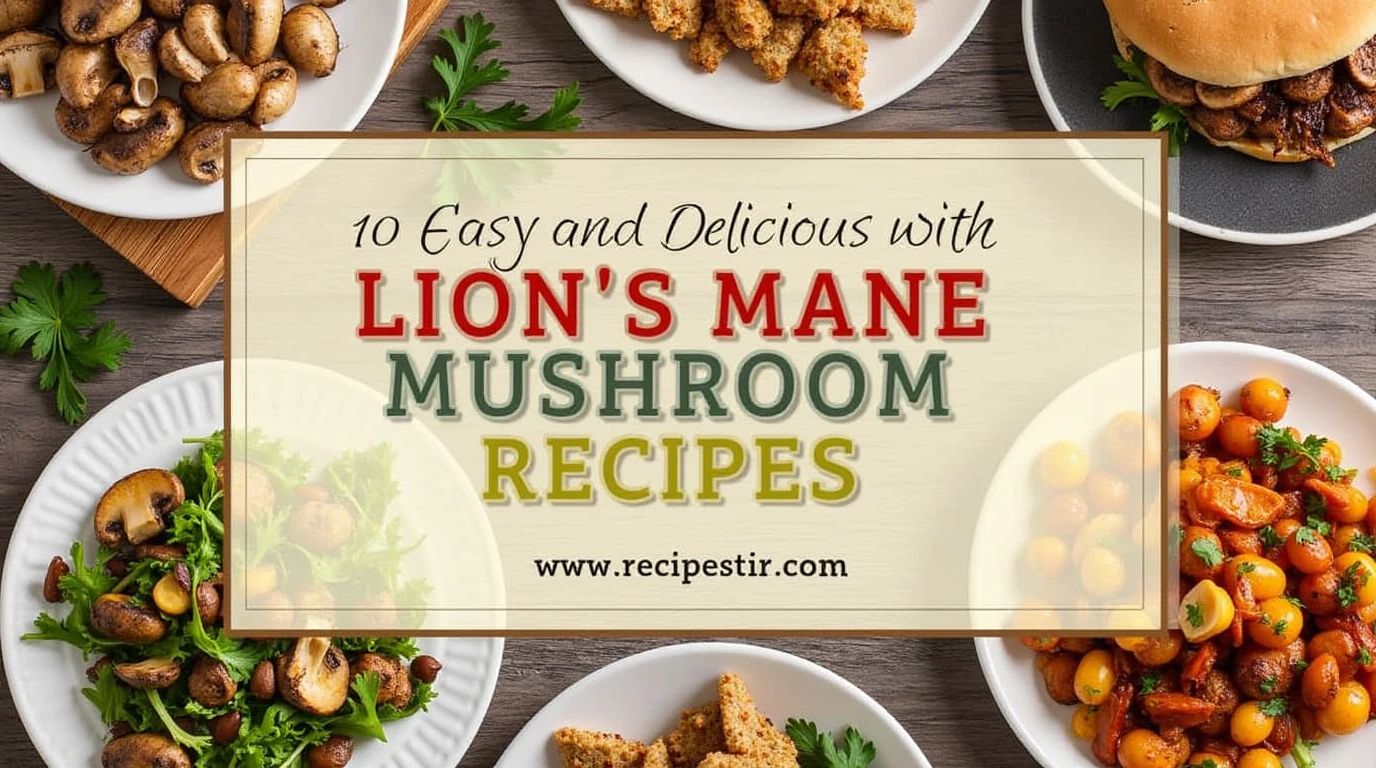 Delicious Lion's Mane Mushroom Recipes to Try Today